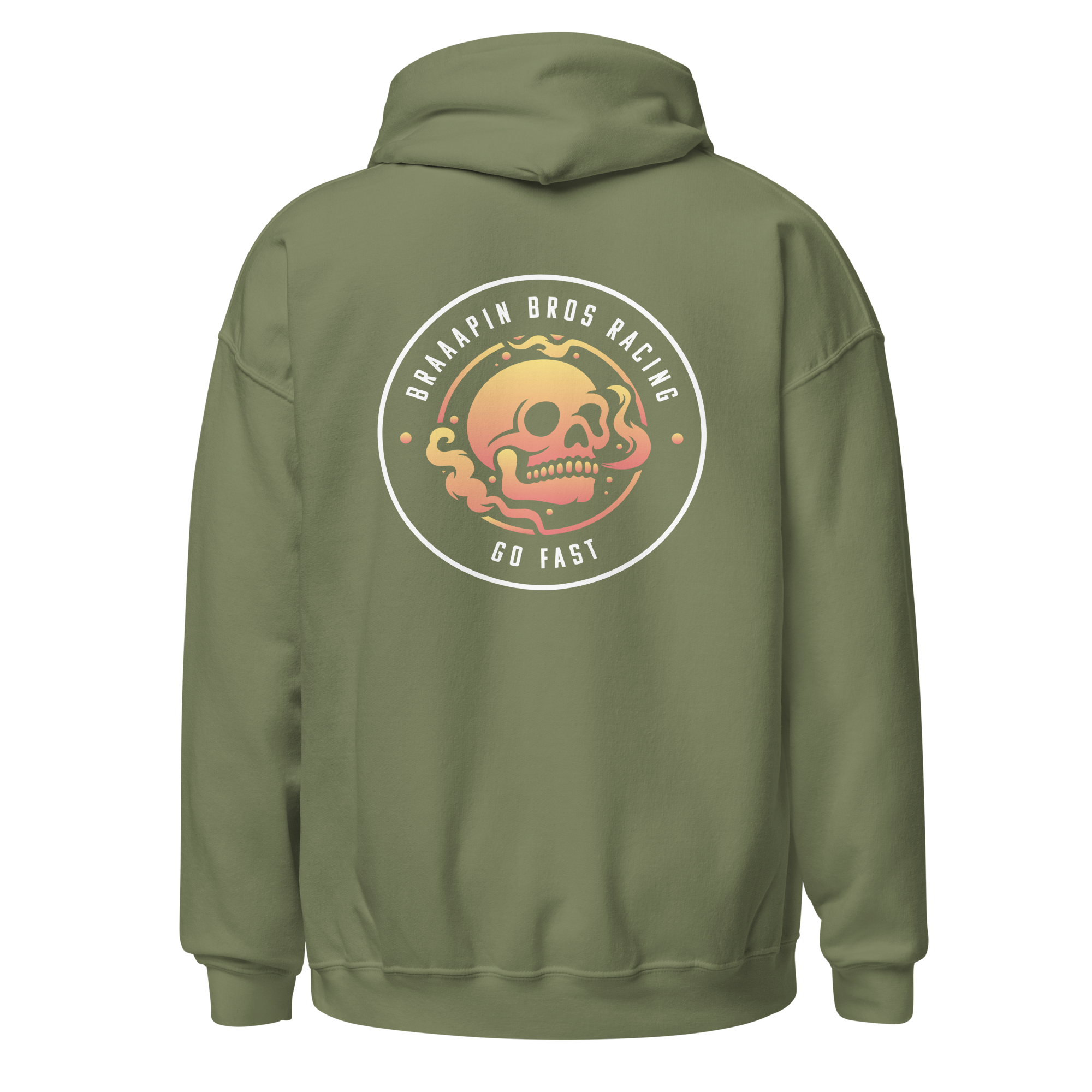 Smokey Skull Unisex Hoodie