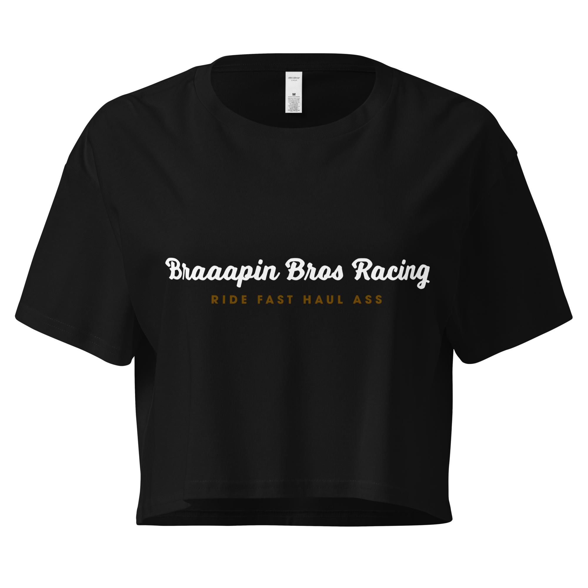 BBR Ride Fast Crop Top