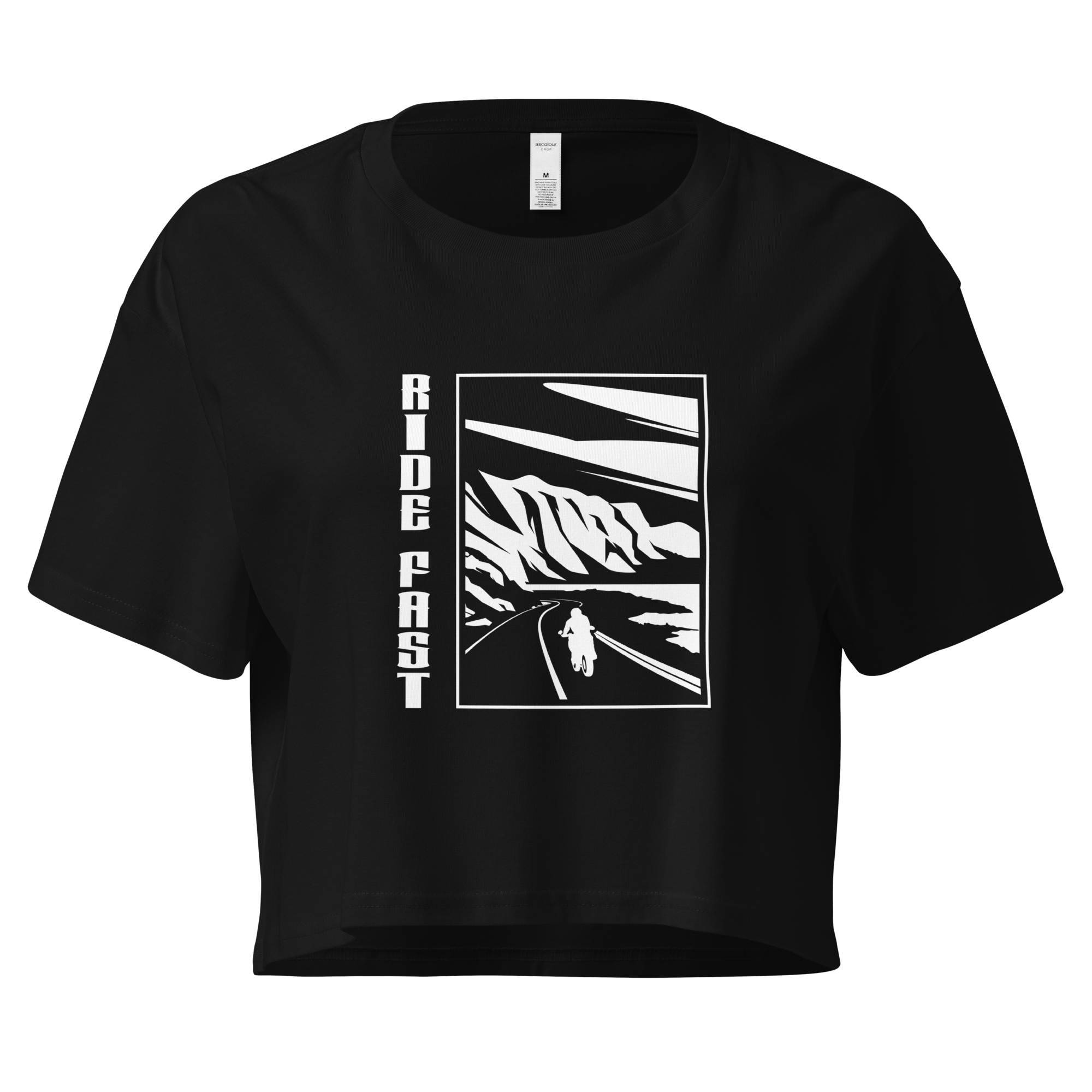 Ride Fast Crop Top