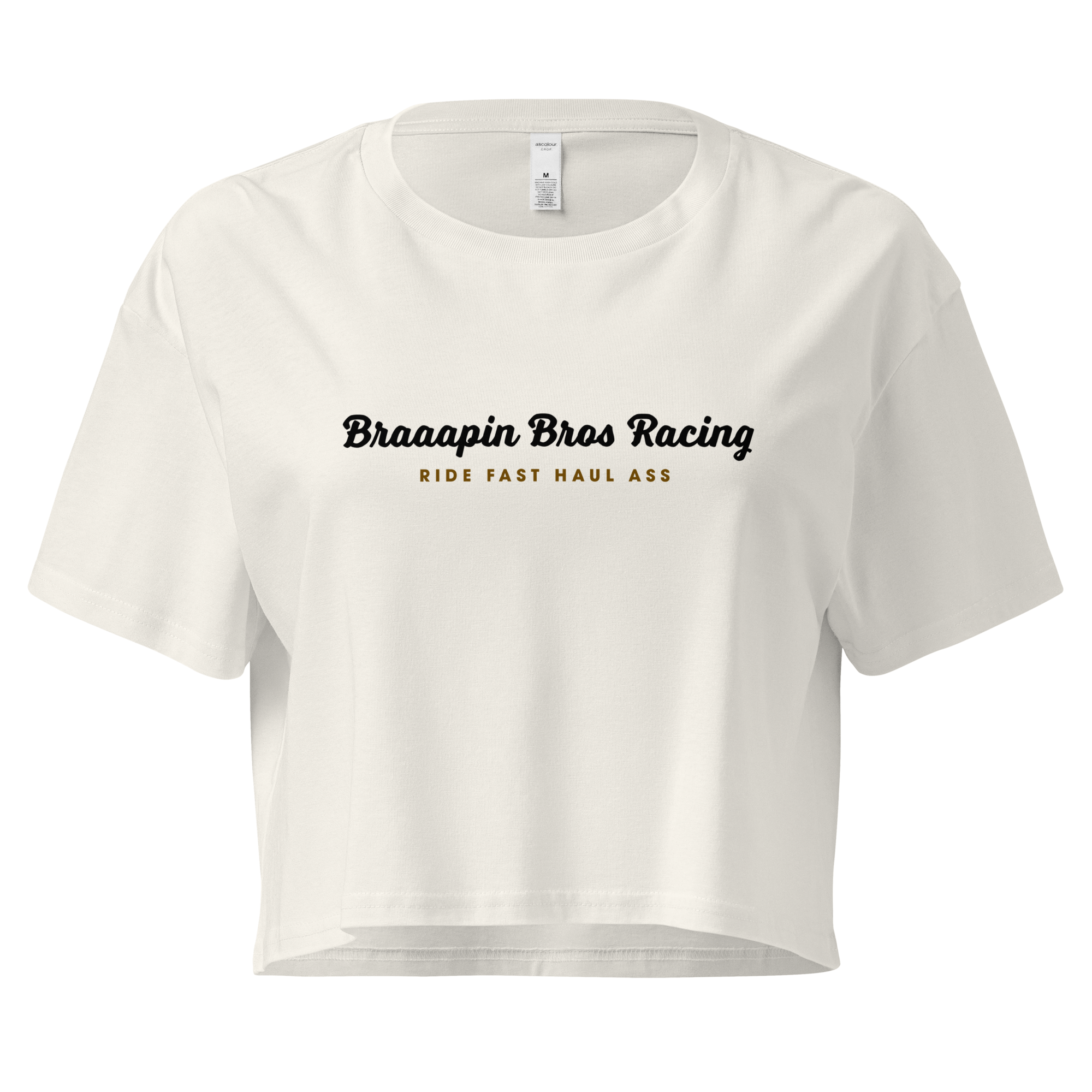 BBR Ride Fast Crop Top