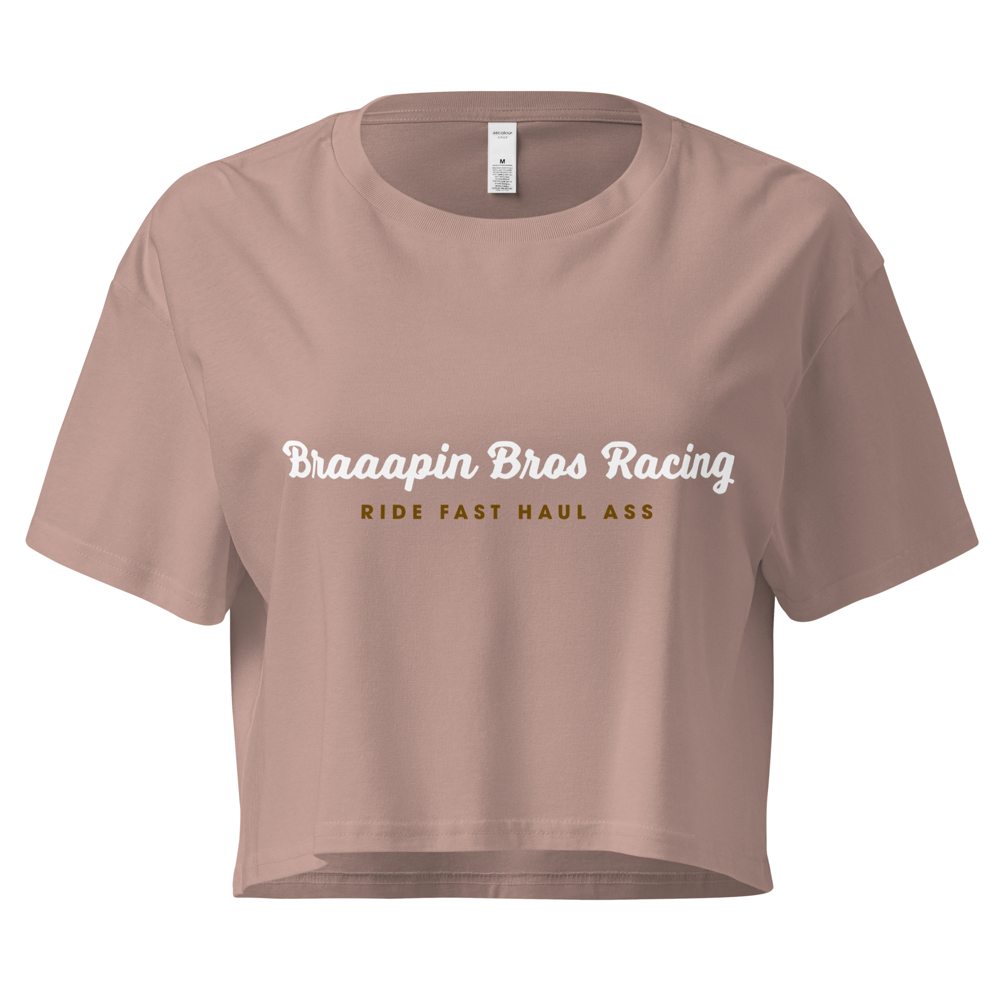 BBR Ride Fast Crop Top