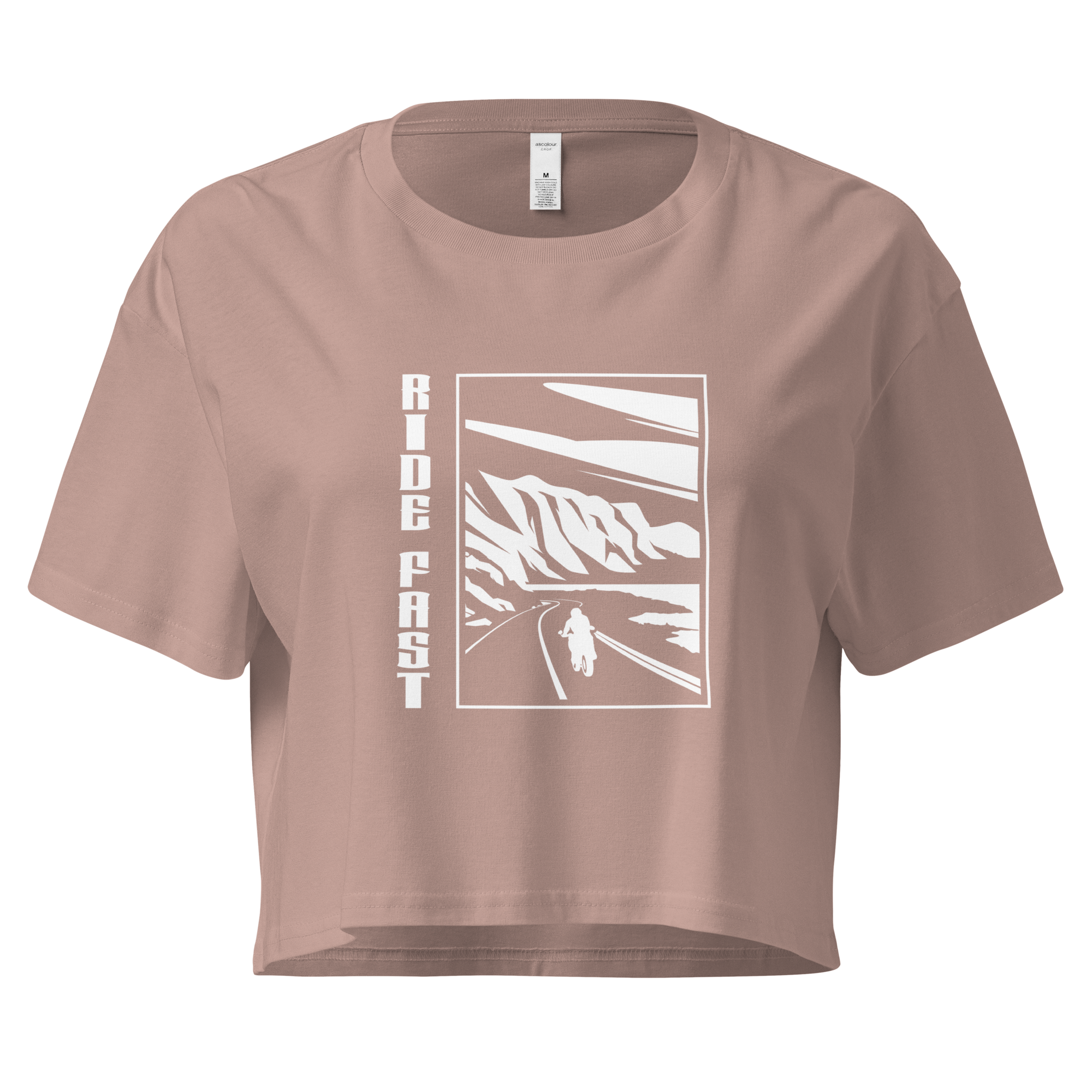 Ride Fast Crop Top