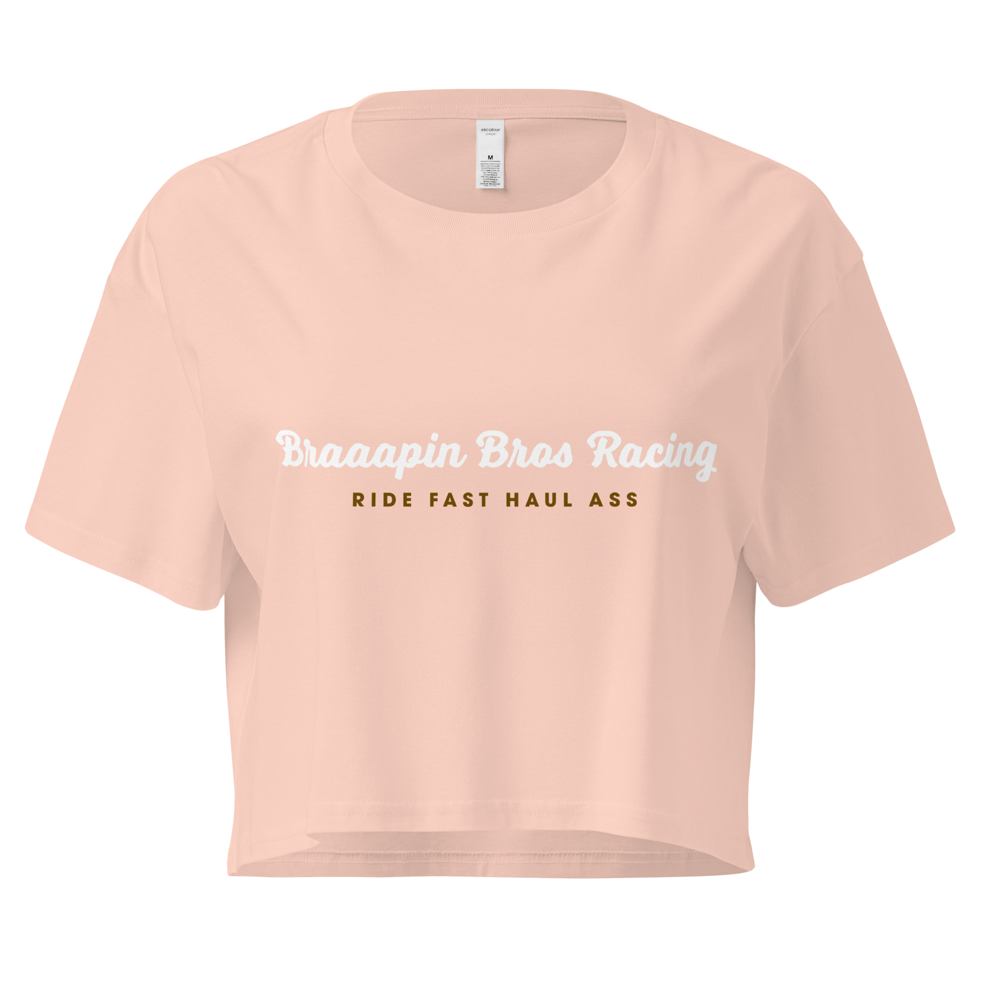 BBR Ride Fast Crop Top