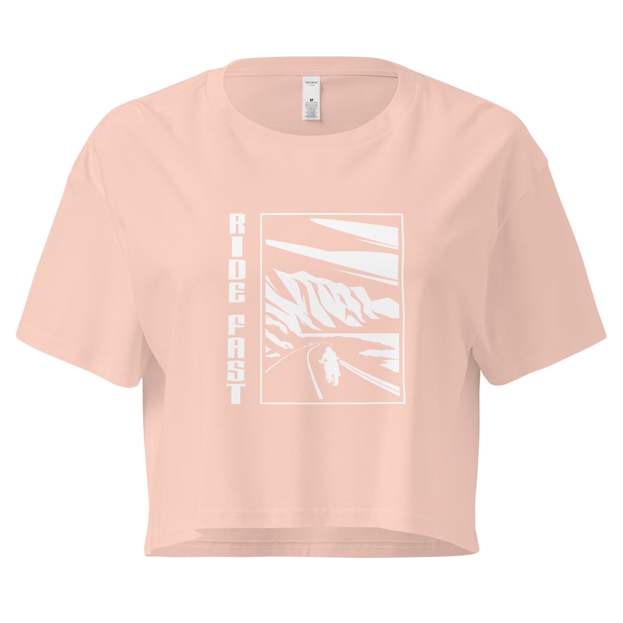 Ride Fast Crop Top