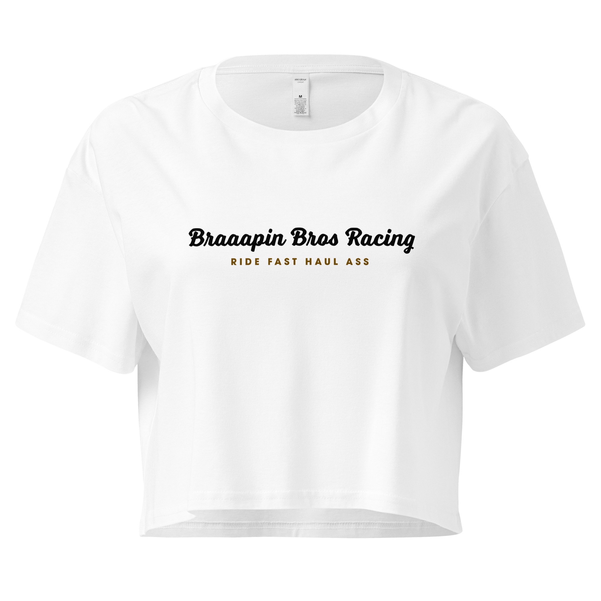 BBR Ride Fast Crop Top