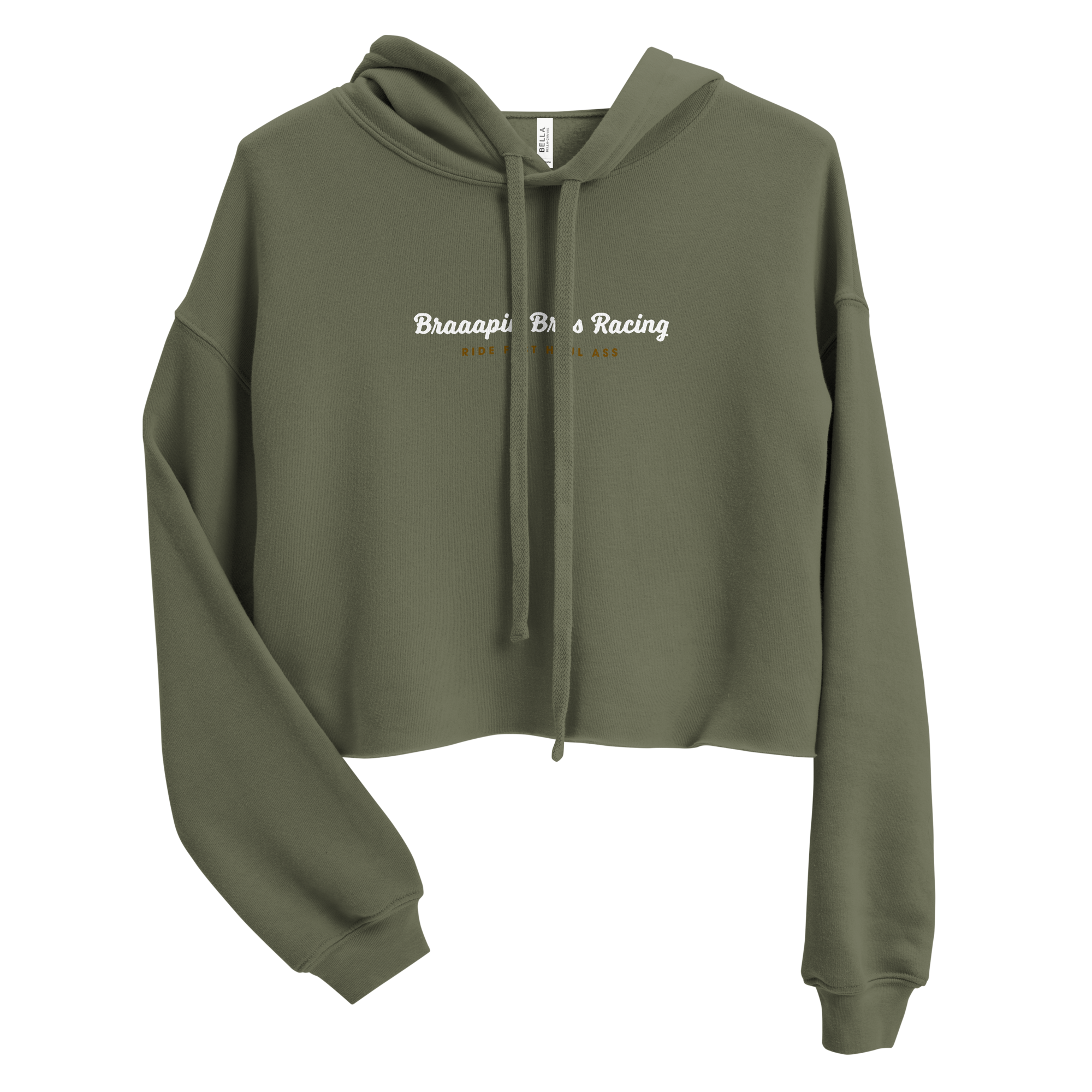 BBR Ride Fast Crop Hoodie