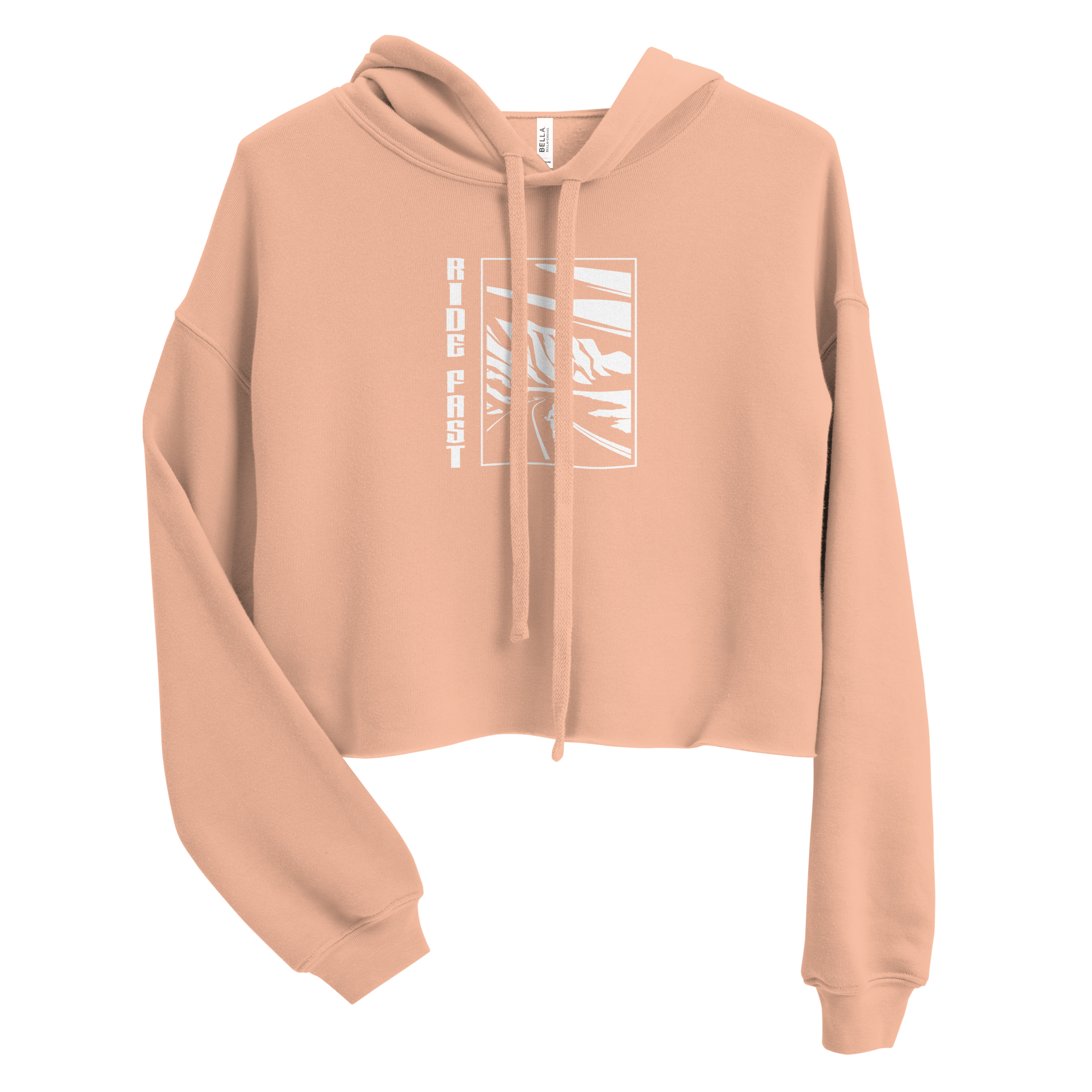 Ride Fast Crop Hoodie