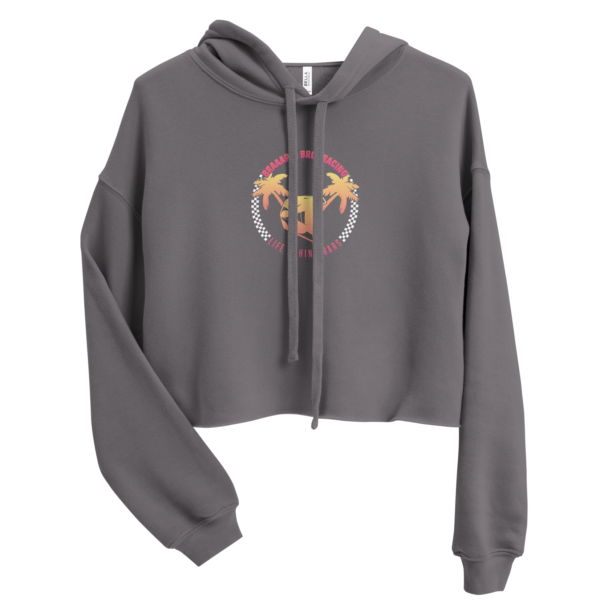 Tropical Helmet Crop Hoodie